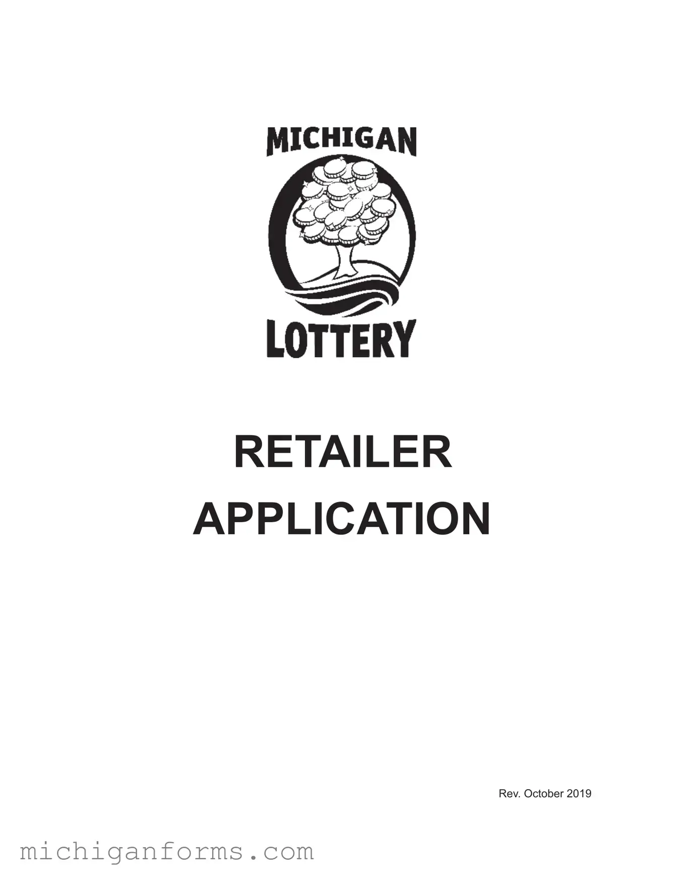 Michigan Lottery PDF Form
