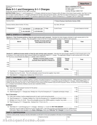 Michigan 4652 PDF Form