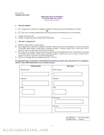 Michigan Ri 59 PDF Form